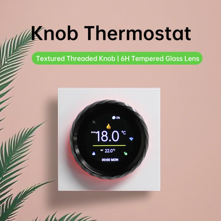 1.6 inch TFT Color Screen WiFi Smart hreaded Knob Thermostat