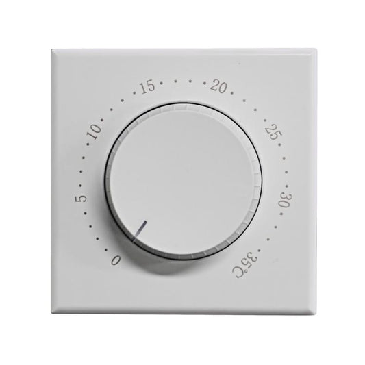 Smart Home Screenless Knob Thermostat Only With External Sensors, Dual Color LED Indicator