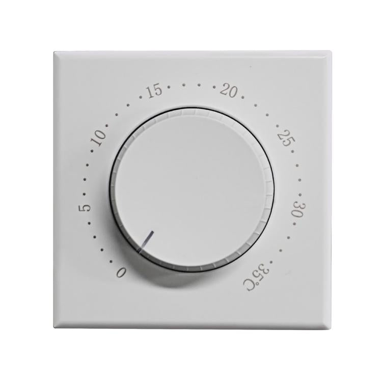 Smart Home Screenless Knob Thermostat Only With External Sensors, Dual Color LED Indicator
