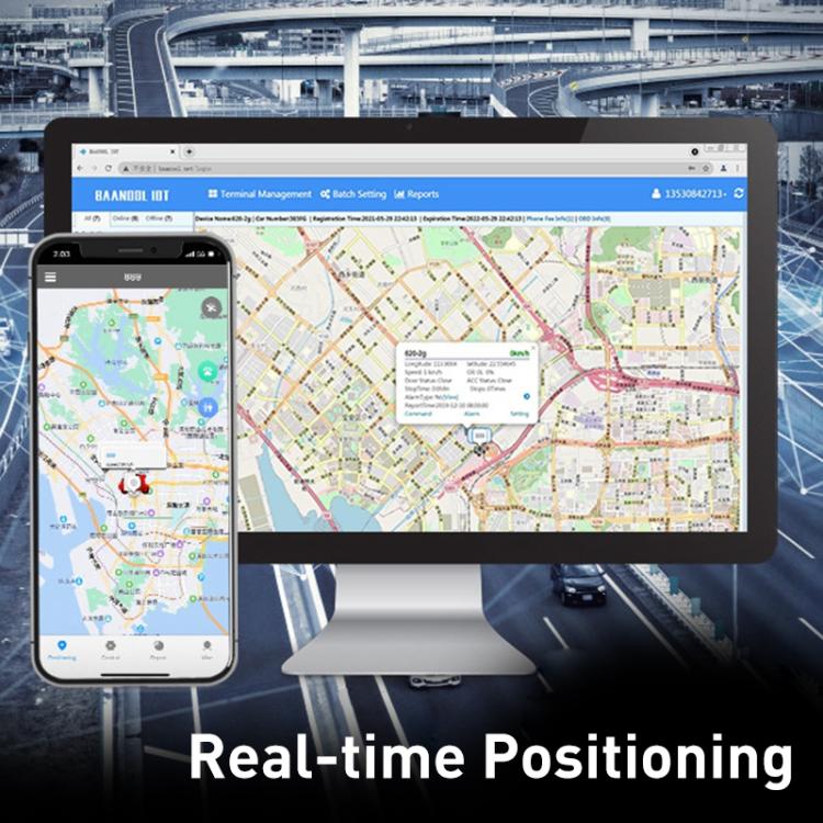 TK403D Car 4G GPS Bluetooth Satellite Locator Tracker, with Remote Control