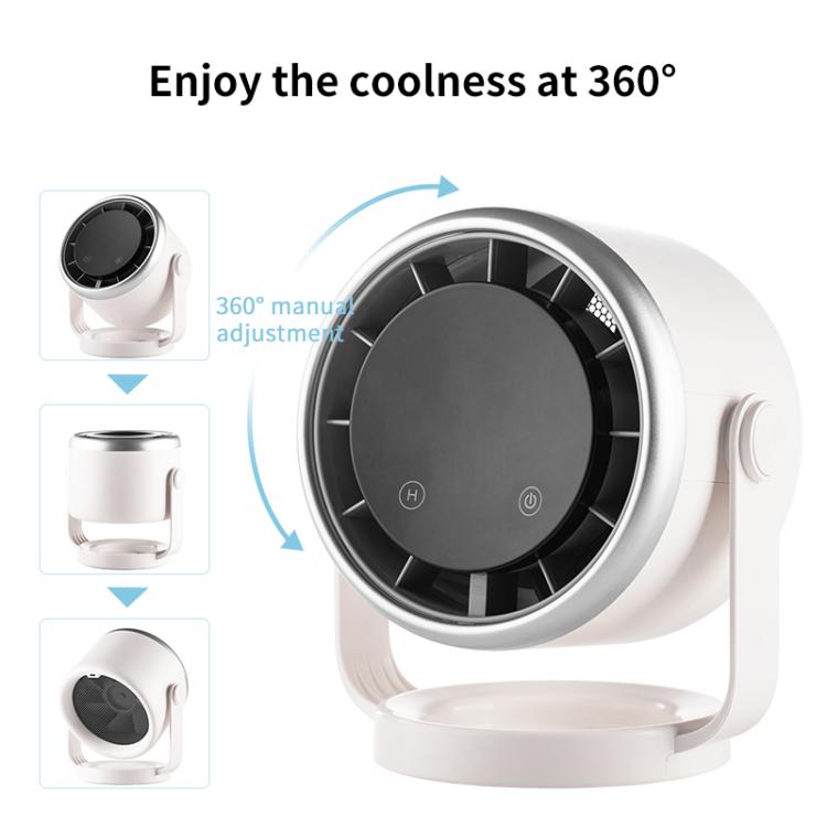 N703 Timed Desktop Air Circulation Electric Fan