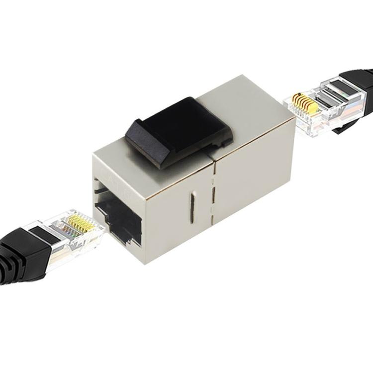 RJ45 Cat6 Shielded in-line Coupler with Keystone Latch