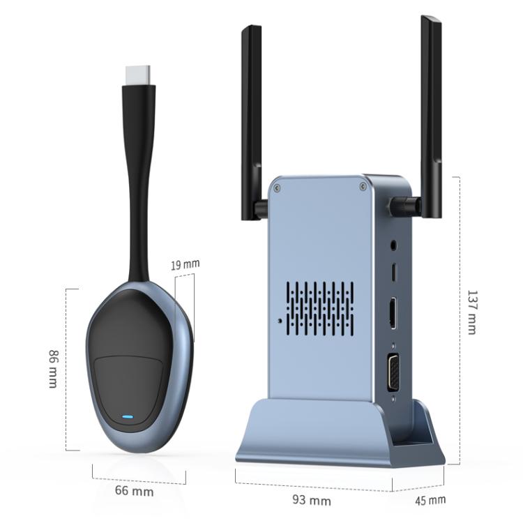 G52+R18 Smart HD Wireless Extender System Screen Mirroring Transmitter Receiver