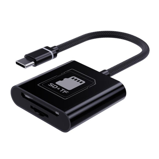 2 in 1 SD + TF Card Slot Reader