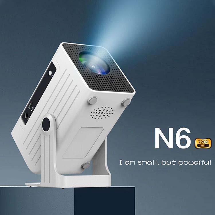 N6 1280x720P 70ANSI Android 11.0 Smart Mini Projector