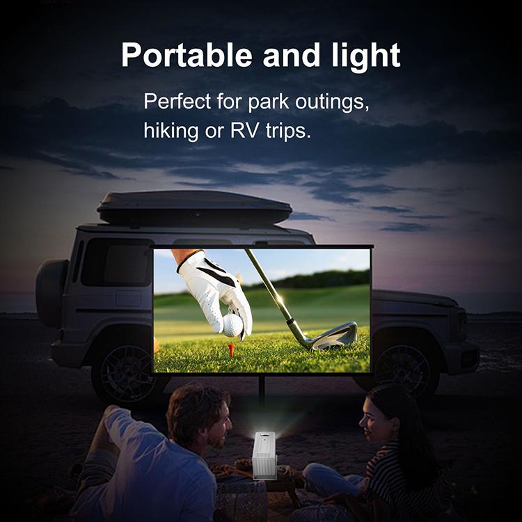 N6 1280x720P 70ANSI Android 11.0 Smart Mini Projector