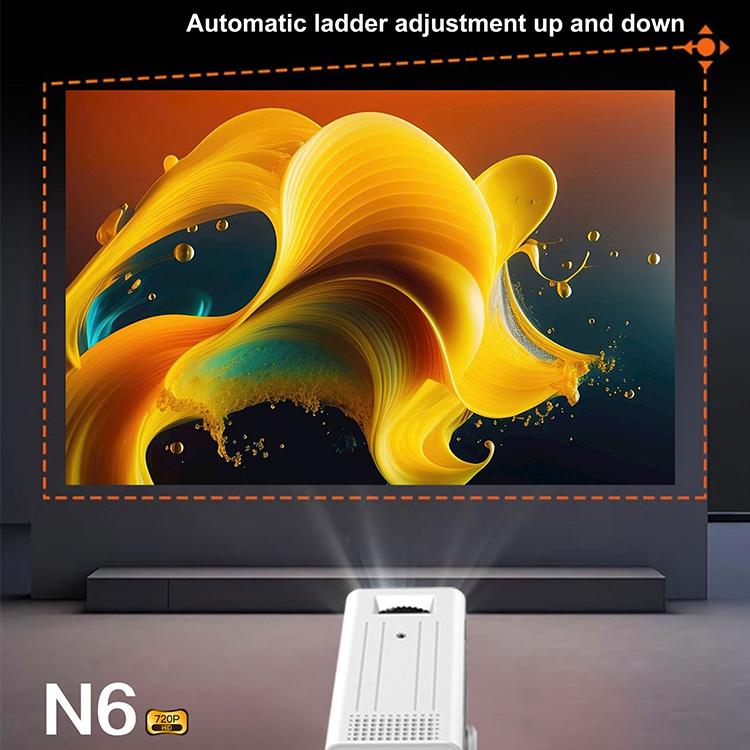 N6 1280x720P 70ANSI Android 11.0 Smart Mini Projector