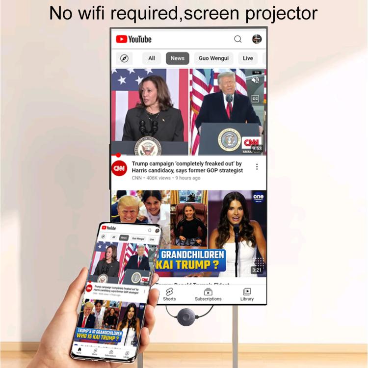 Measy A30 1080P HD HDMI Phone Wireless Screen Projector For PC / Phone