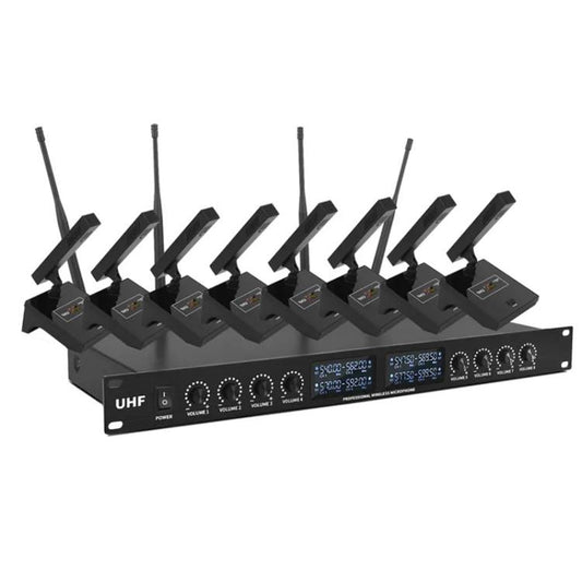 YT8 Wireless 8 Channel UHF Handheld Microphone for Stage Show