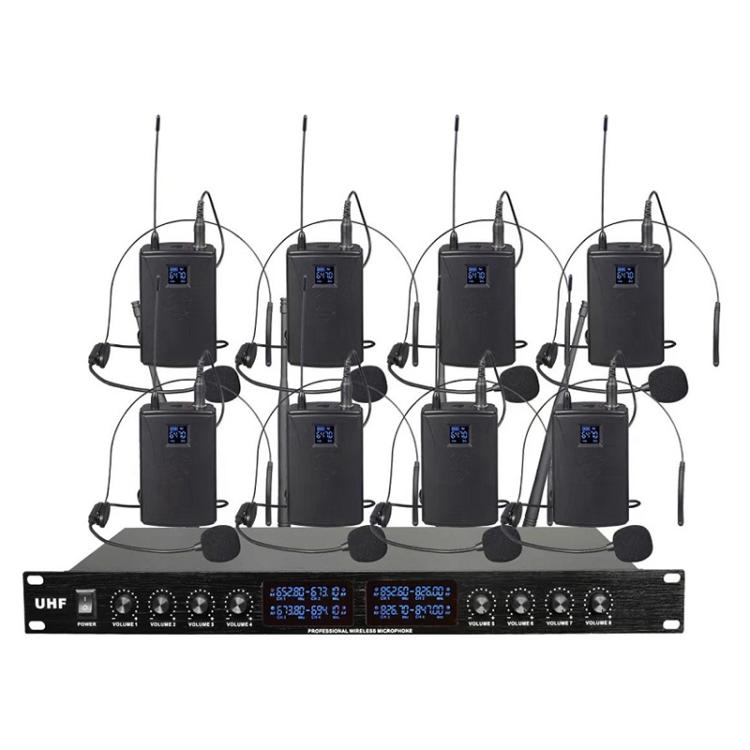 YT8 Wireless 8 Channel UHF Handheld Microphone for Stage Show