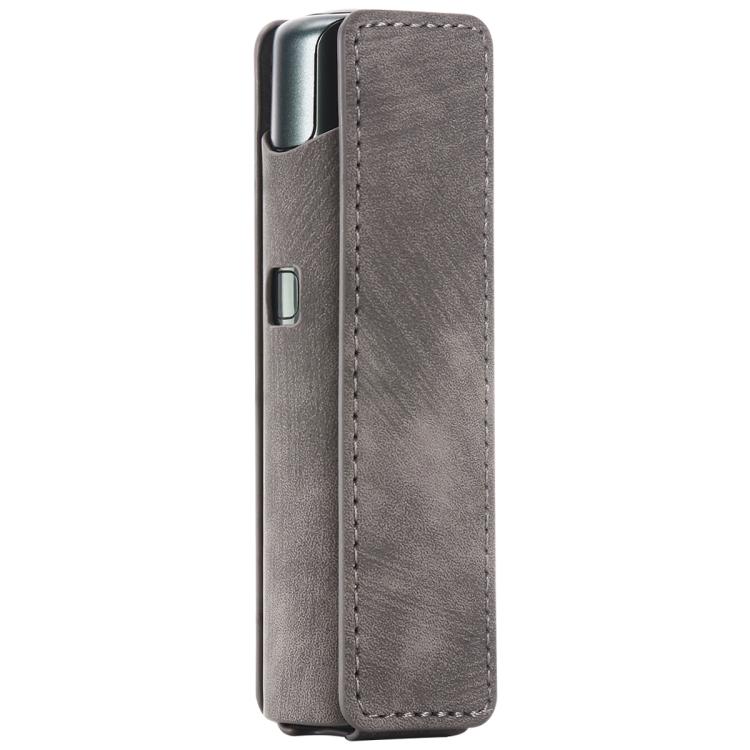 Frosted Retro PU Leather Electronic Cigarette Case, For lil Solid 3.0