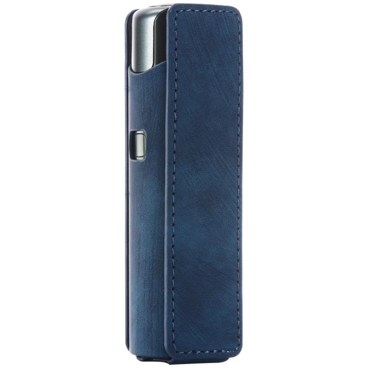 Frosted Retro PU Leather Electronic Cigarette Case, For lil Solid 3.0