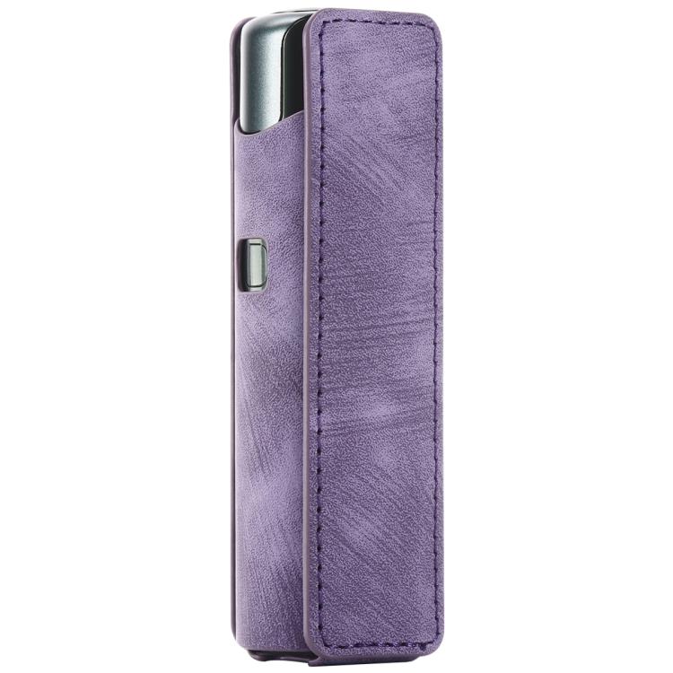 Frosted Retro PU Leather Electronic Cigarette Case, For lil Solid 3.0