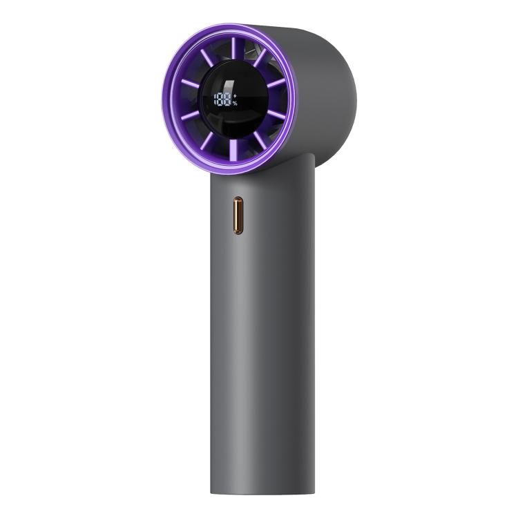 HX-F368 Smart Digital Display High Speed Handheld Fan