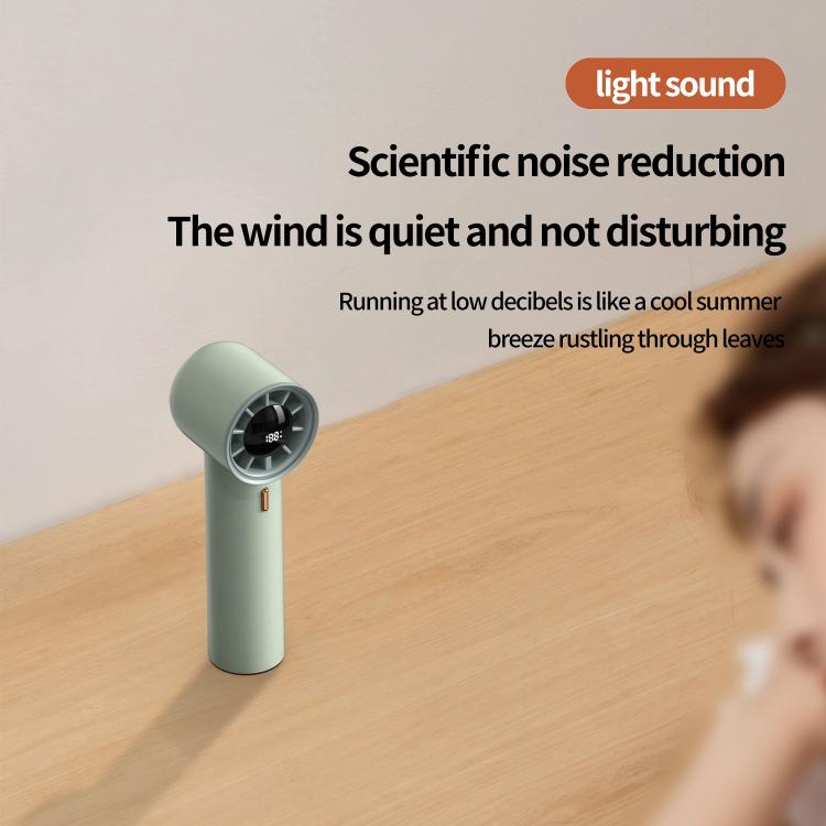 HX-F368 Smart Digital Display High Speed Handheld Fan