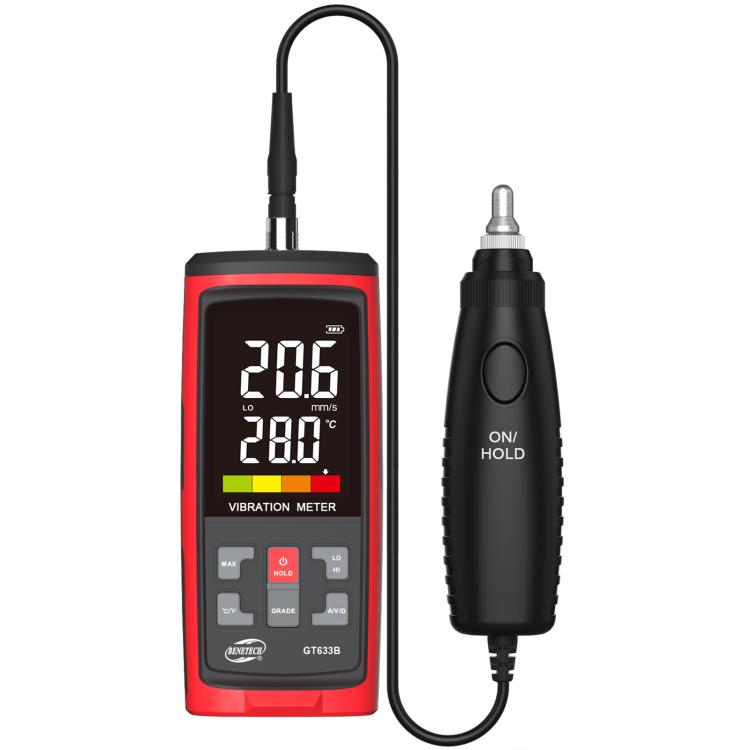 BENETECH GT633B Handheld Motor Probe Vibration Tester