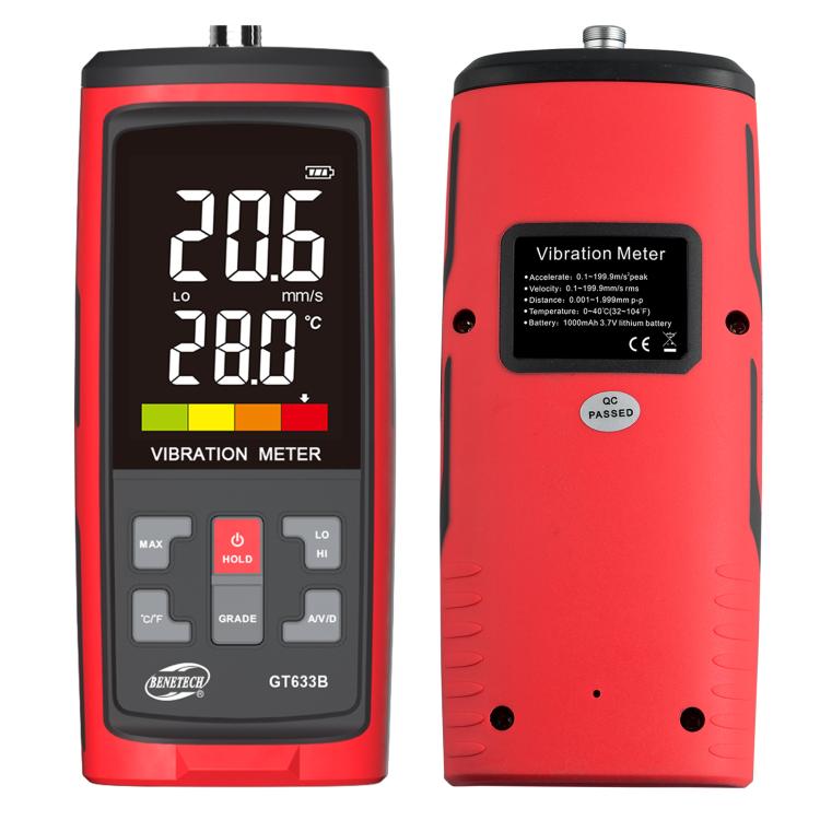 BENETECH GT633B Handheld Motor Probe Vibration Tester