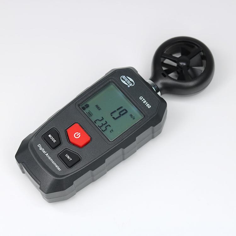 BENETECH GT8160 Handheld Wind Speed / Temperature Measuring Anemometer