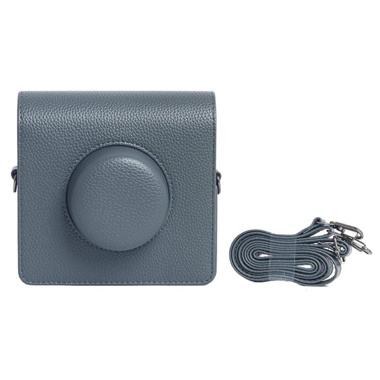 Full Body Leather Camera Case Bag with Strap, For FUJIFILM instax WIDE Evo