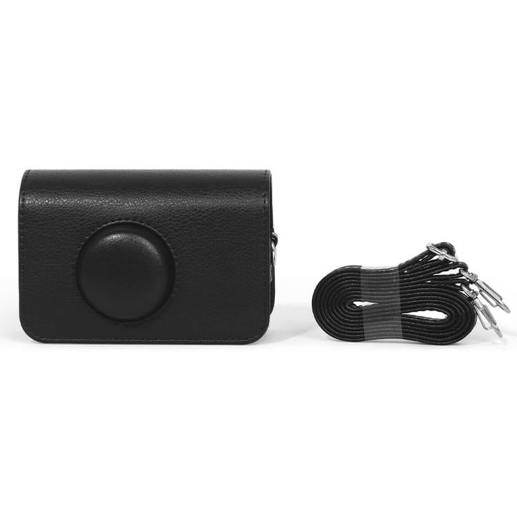 Full Body Leather Camera Case Bag with Strap, For Kodak EKTAR H35 / F501 / F9