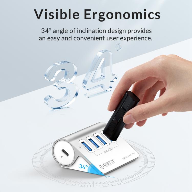 ORICO M3U7-G2 7 in 1 Type-C to USB 3.2 Docking Hub