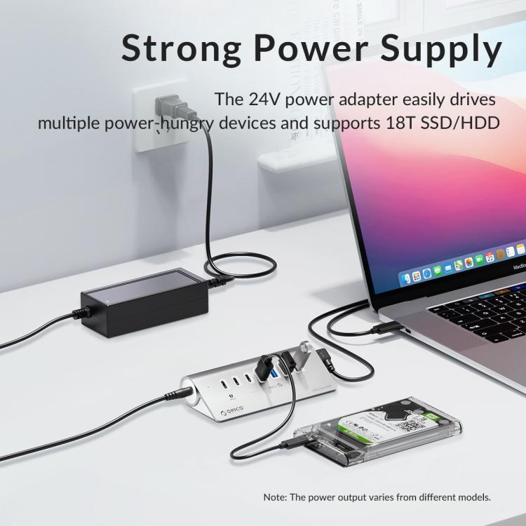 ORICO M3U7-G2 7 in 1 Type-C to USB 3.2 Docking Hub