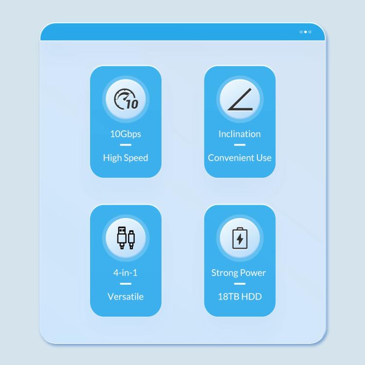 ORICO M32A2C-G2 4 in 1 Type-C to Dual Type-C and Dual USB3.2 Docking Hub