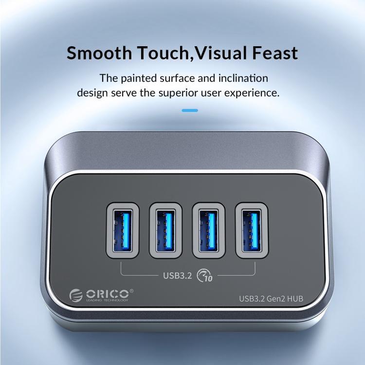 ORICO M32A2C-G2 4 in 1 Type-C to Dual Type-C and Dual USB3.2 Docking Hub