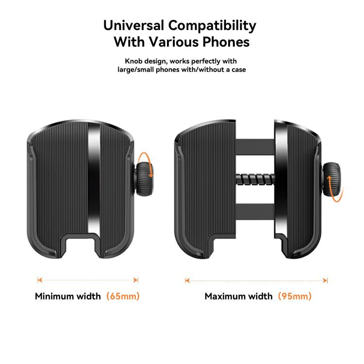 JOYROOM JR-ZS431 360 Rotation Dual Safety lock Bike Phone Mount