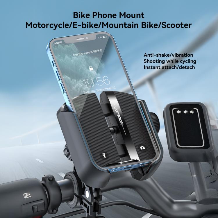 JOYROOM JR-ZS431 360 Rotation Dual Safety lock Bike Phone Mount