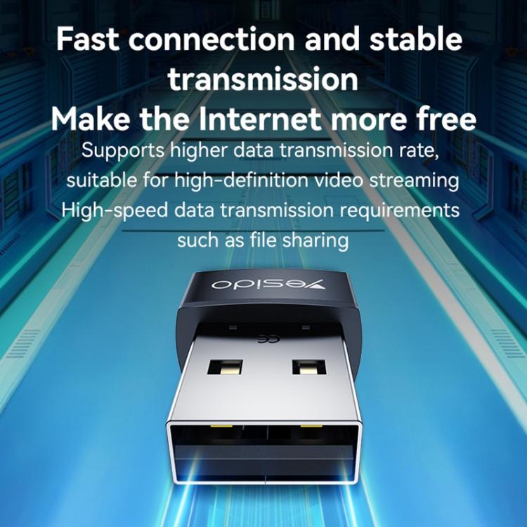 Yesido WP10 WiFi Wireless Dongle 150Mbps High Speed USB Wireless Adapter