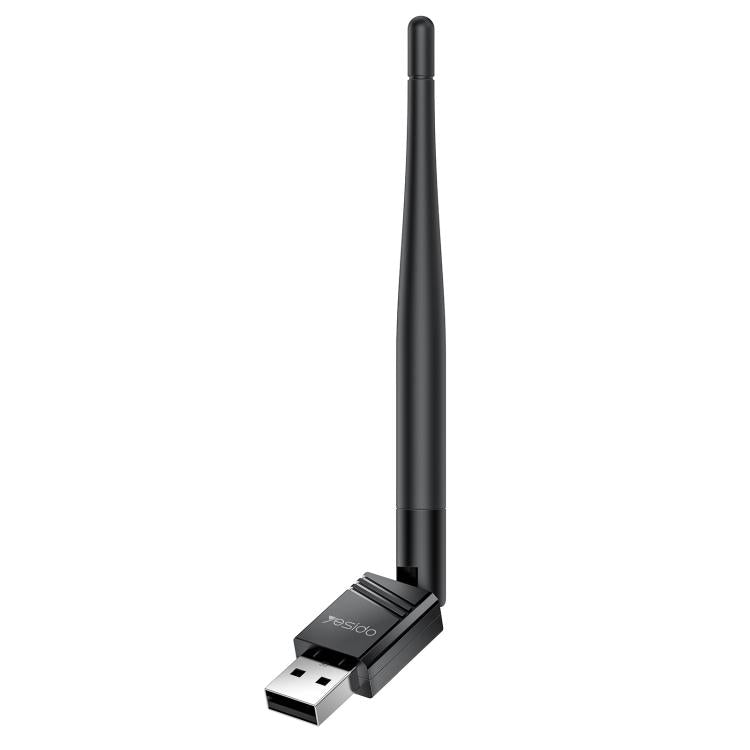 Yesido WP11 WiFi4 Wireless Dongle 150Mbps High Speed USB Adapter with External Antenna