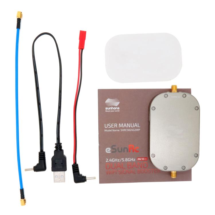 Sunhans eSunRC 2000mW 2.4GHz&5.8GHz Dual Band WiFi Booster