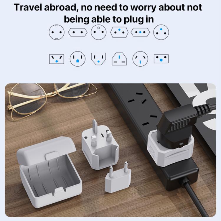 Yesido MC25 750W Universal Multifunction Travel Plug Adapter Kit with Storage Case