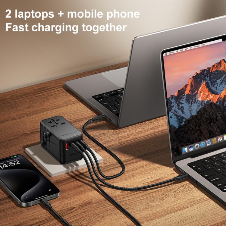 MOMAX UA16 1-World PD140W GaN Global Travel Fast Charging Socket