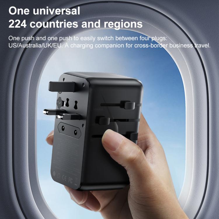 MOMAX UA16 1-World PD140W GaN Global Travel Fast Charging Socket