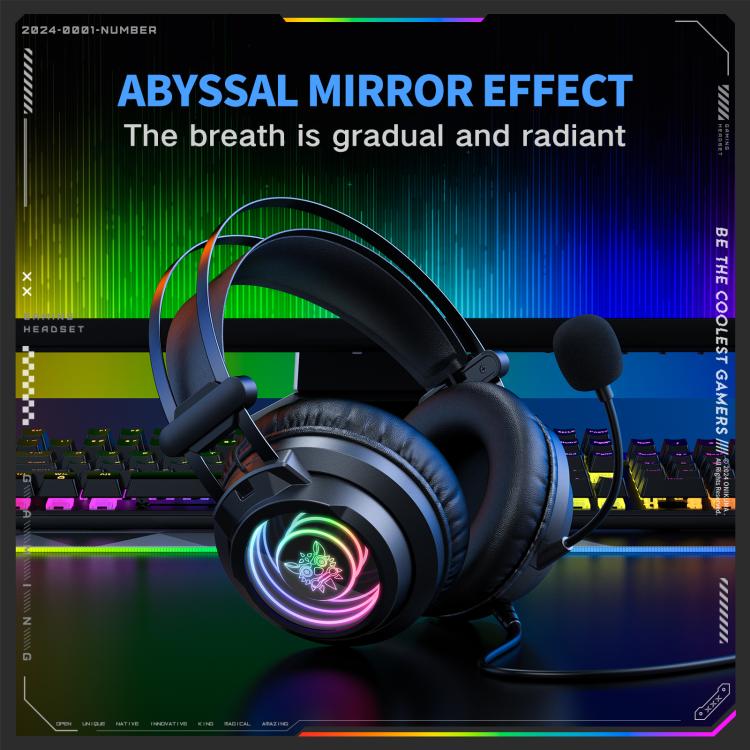 ONIKUMA X80 Abyssal Mirror Effect Game Headphones