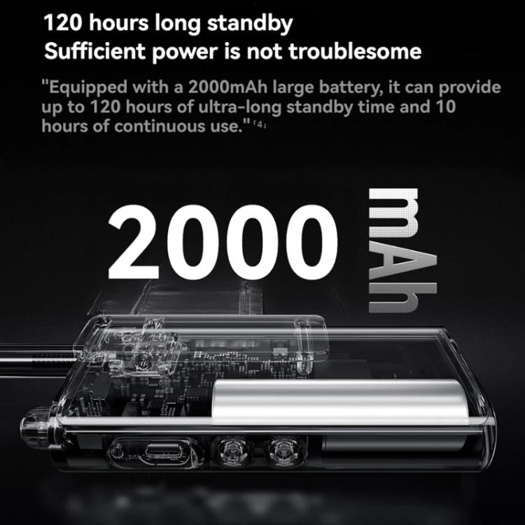 Original Xiaomi Walkie Talkie 3 Chat Version Support 1-5km Intercom Distance, APP Writing Frequency