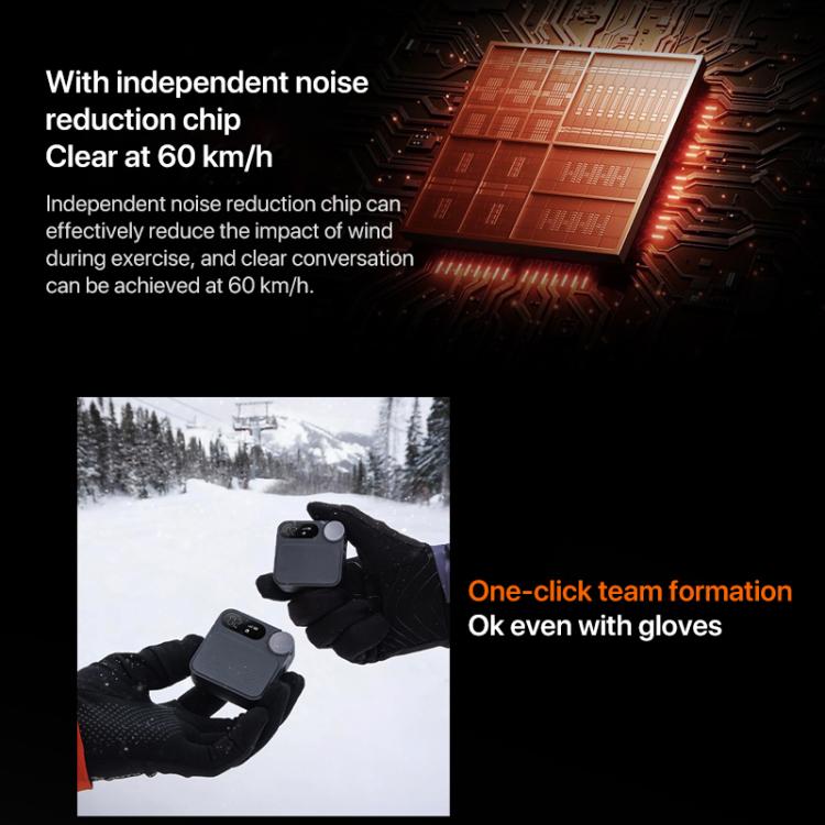 Original Xiaomi Sports Walkie Talkie, Support 5000km Intercom Distance