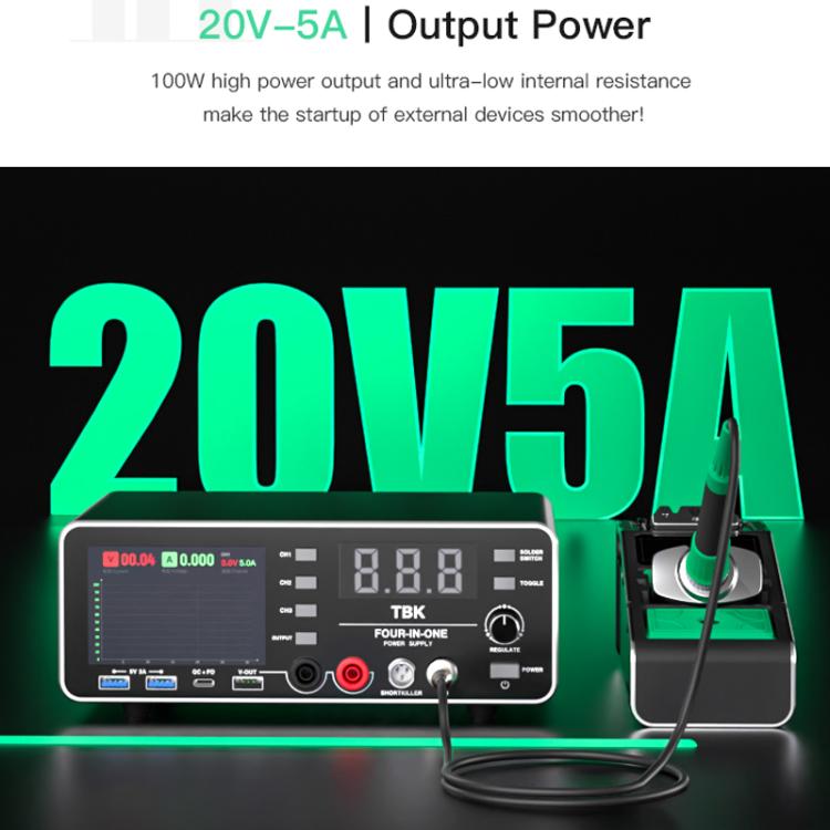 TBK-219 20V / 5A All-purpose Integrated Workstation Power Supply with C210 Soldering Iron