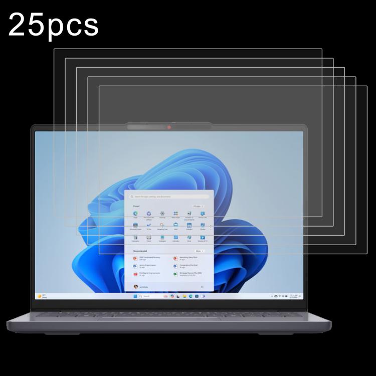 25pcs 9H 0.3mm Explosion-proof Tempered Glass Film, For Lenovo Yoga Pad Pro 14.5 inch, For Lenovo IdeaPad Slim 3 Gen10 14, For Lenovo IdeaPad Slim 5 Light 14, For Lenovo IdeaPad Slim 3 Gen8 15.6, For Lenovo Chromebook 100e 11.6                         ...