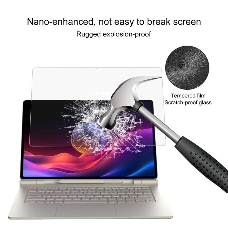 25pcs 9H 0.3mm Explosion-proof Tempered Glass Film, For Lenovo Yoga Pad Pro 14.5 inch, For Lenovo IdeaPad Slim 3 Gen10 14, For Lenovo IdeaPad Slim 5 Light 14, For Lenovo IdeaPad Slim 3 Gen8 15.6, For Lenovo Chromebook 100e 11.6                         ...