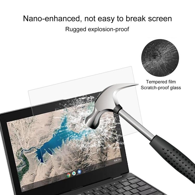 25pcs 9H 0.3mm Explosion-proof Tempered Glass Film, For Lenovo 100e Chromebook 2nd Gen 11.6, For Lenovo Yoga Pad Pro 14.5 inch, For Lenovo IdeaPad Slim 3 Gen10 14, For Lenovo IdeaPad Slim 5 Light 14, For Lenovo IdeaPad Slim 3 Gen8 15.6                 ...