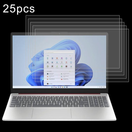 25pcs 9H 0.3mm Explosion-proof Tempered Glass Film, For HP 15-FD 15.6, For HP Pavilion Aero 13-BG13.3, For HP Chromebook 14A 14