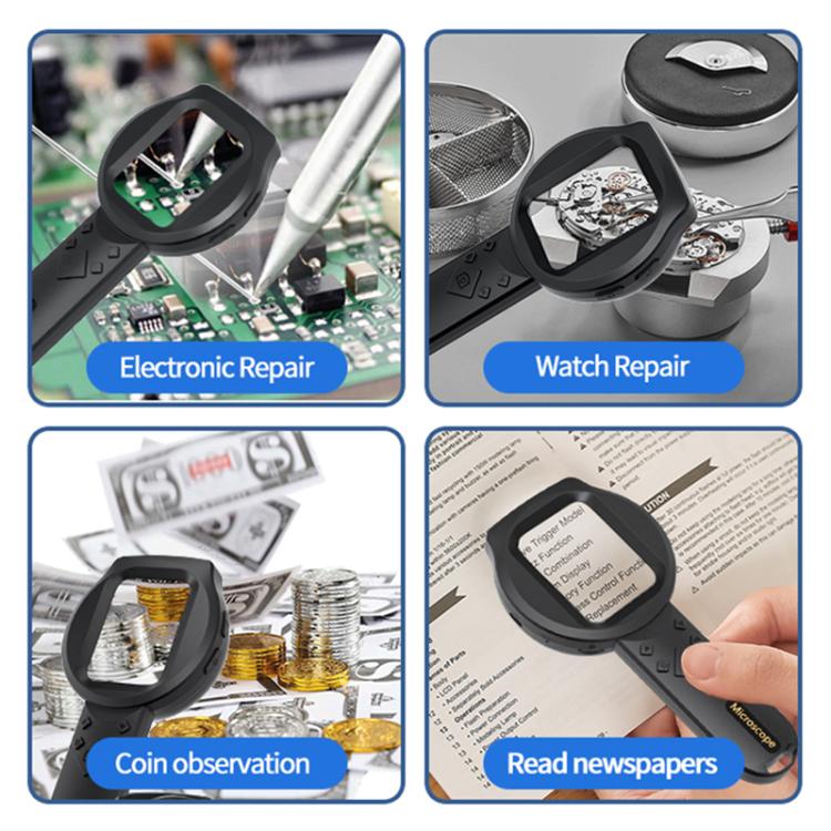 2.8 inch IPS Screen Industrial Handheld Digital Microscope