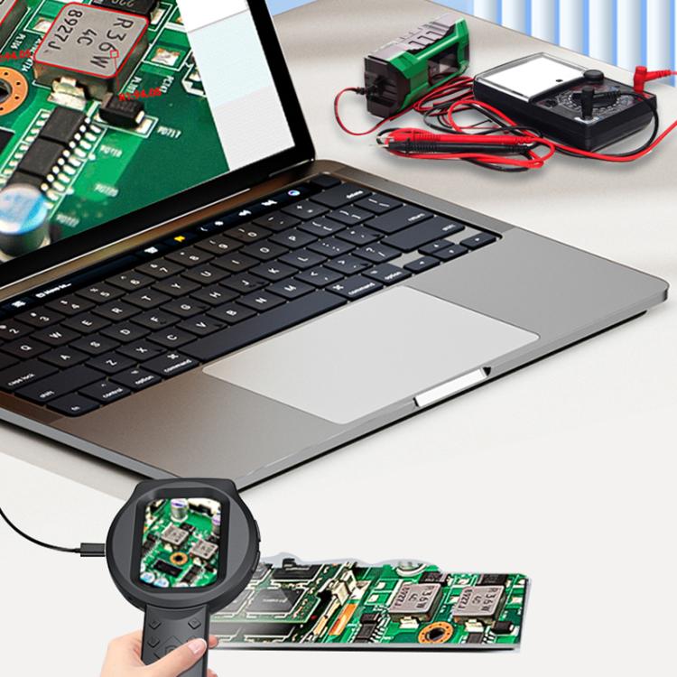 2.8 inch IPS Screen Industrial Handheld Digital Microscope