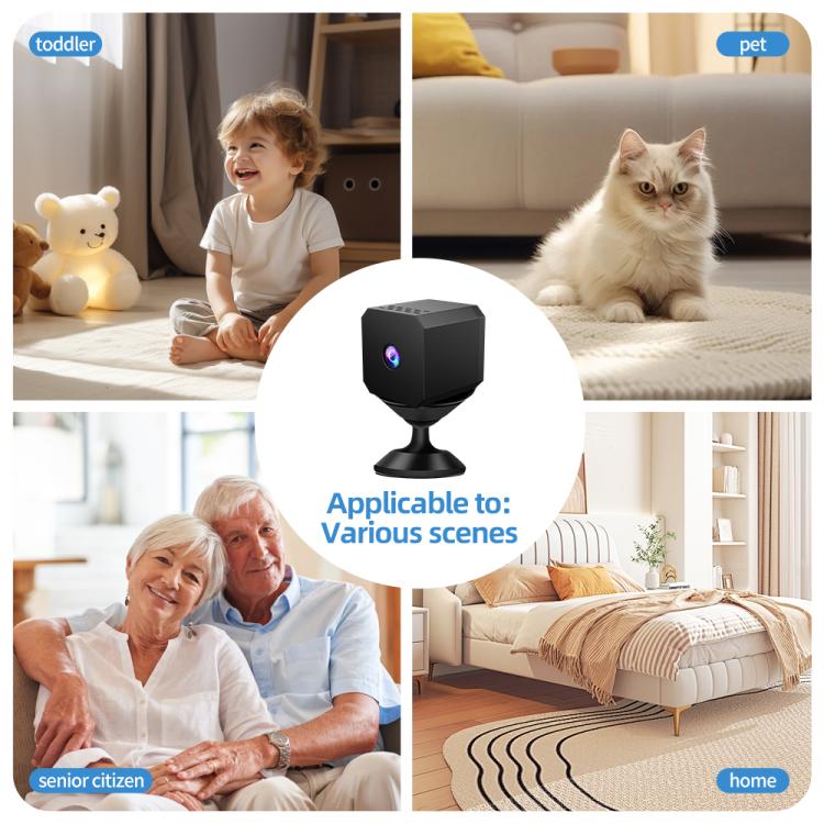 F1 1080P WiFi Mini Camera Supports Infrared Night