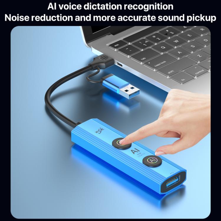 YCE V295B 5 in 1 USB3.0 / Type-C HUB Adapter AI Docking Station