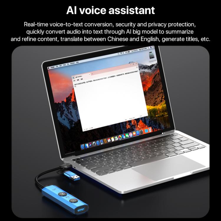 YCE V295B 5 in 1 USB3.0 / Type-C HUB Adapter AI Docking Station