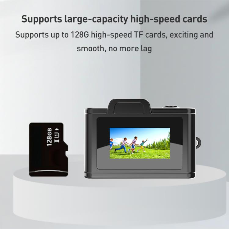 E9 1080P HD Portable Campus Mini Camera Supports 128GB TF Card